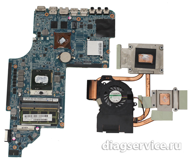 HP Pavilion замена термопасты HP Pavilion замена термопасты